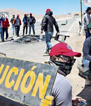 Escondida huelga-latercera