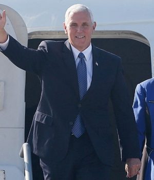 Pence en Chile-emol Reuters