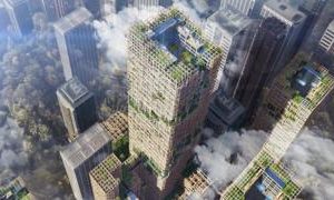 Japon Rascacielo madera-bbc sumitomo