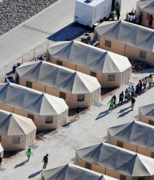 Inmigrantes Campamento-EEUU-dw reuters