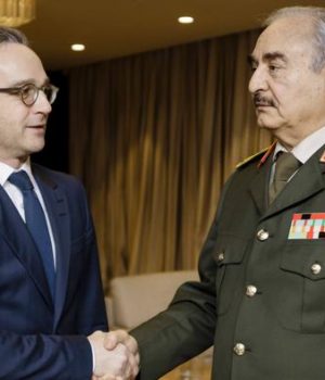 Heiko Maas-Gral Haftar-Libia-dw