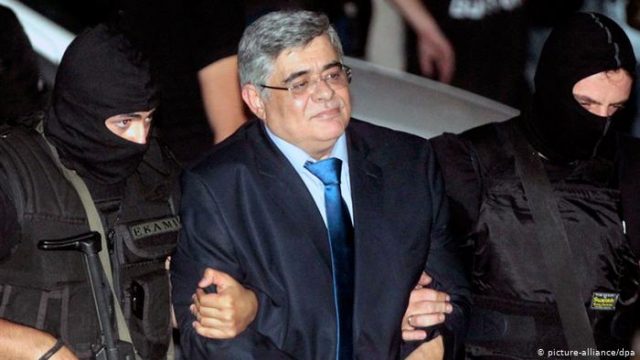 Grecia Nikos Michaloliakos Amanecer Dorado-dw