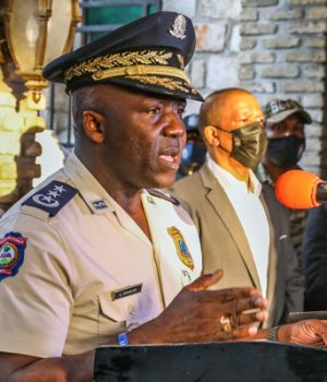 Policía Nacional de Haití Léon Charles-emol afp