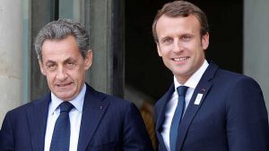 Macron Sarkozy-emol reuters