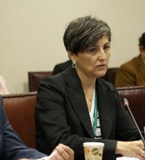 Ministra de salud Aguilera