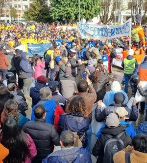 Marcha salmoneros P Montt-emol