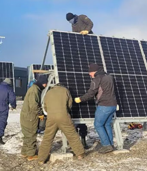 Argentina armada remueve paneles en suelo chileno-emol