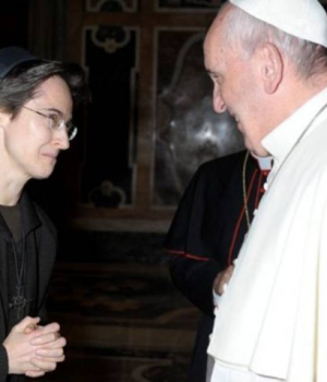 Papa Francisco y gobernadora del Vaticano Cooperativa EFE