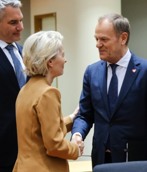 Polonia Von der Leyen-Tusk La Gazeta