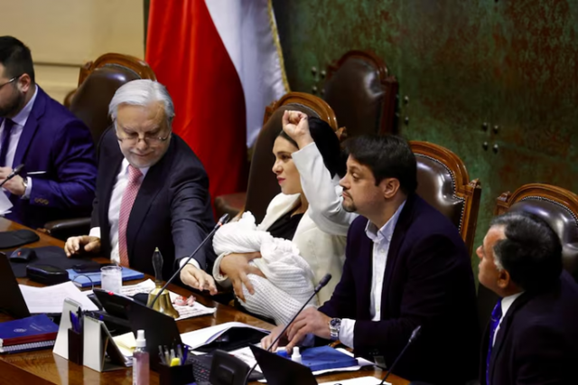 Cariola y guagua-tercera