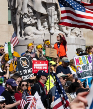 EEUU-Protesta anti Trump-No Kings
