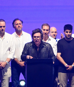 Milei Campaña parlamentaria-bio bio