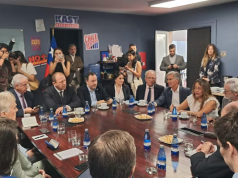 Acotada presencia de figuras de Chile Vamos en terreno con Kast