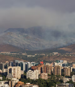 Incendio forestal Santiago -tercera