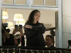 María Corina Machado llega a Oslo y hace primera aparición pública