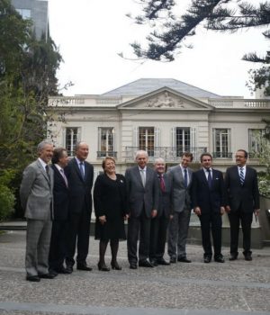 Bachelet Empresarios-uno pulso