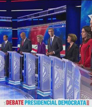 EEUU Debate democrata-cooperativa telemundo