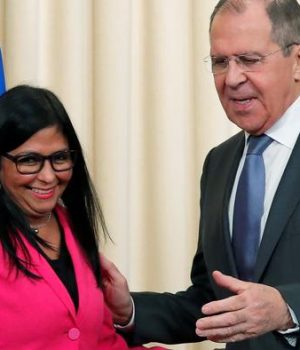 Venezuela Delcy Rodríguez-Lavrov Sergei-dw reuters