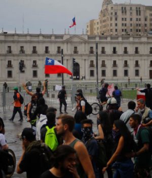 Protesta Chile-uno bio bio