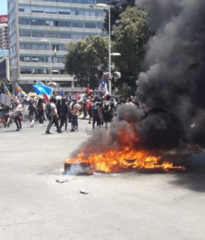 Protesta Chile Viña-bio bio