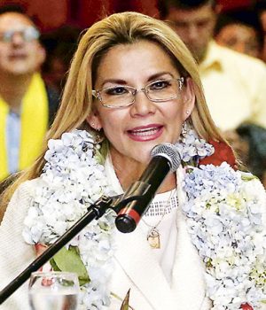 Jeanine Añez Bolivia-tercera reuters