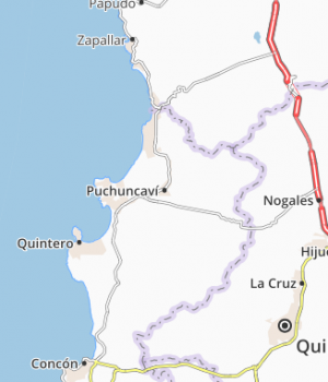 Puchuncavi mapa