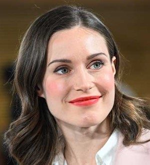 Sanna Marin Finlandia-emol