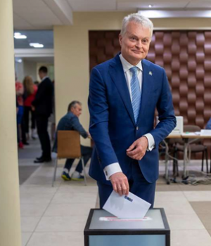 Gitanas Nauseda Lituania-markr de