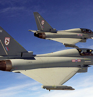 Avion ingles Eurofighter Typhoon-emol afp