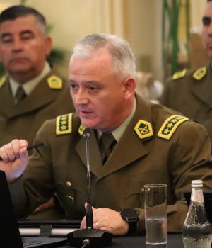 Carabineros Gral Director Marcelo Araya tercera