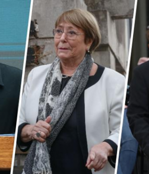 Boric, Bachelet, Piñera-emol